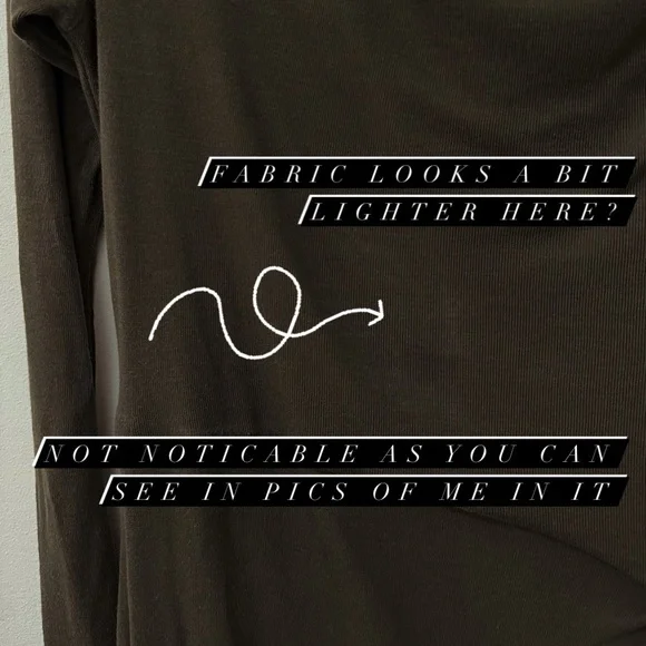 Ted BAKER Neyda Olive Long Sleeve Draped Jersey Knit Dress - Picture 11 of 16